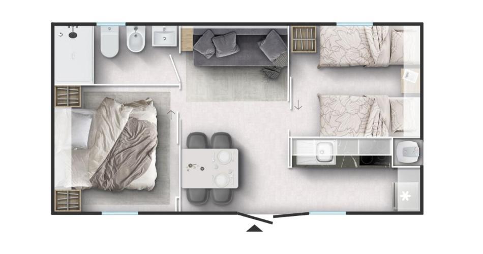 Hotel Park E Mobil Home Sottomarina Exterior foto